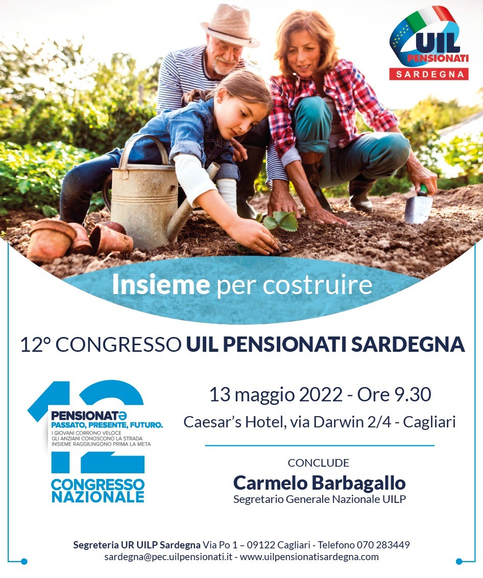 locandina XII Congresso UR UILP Sardegna