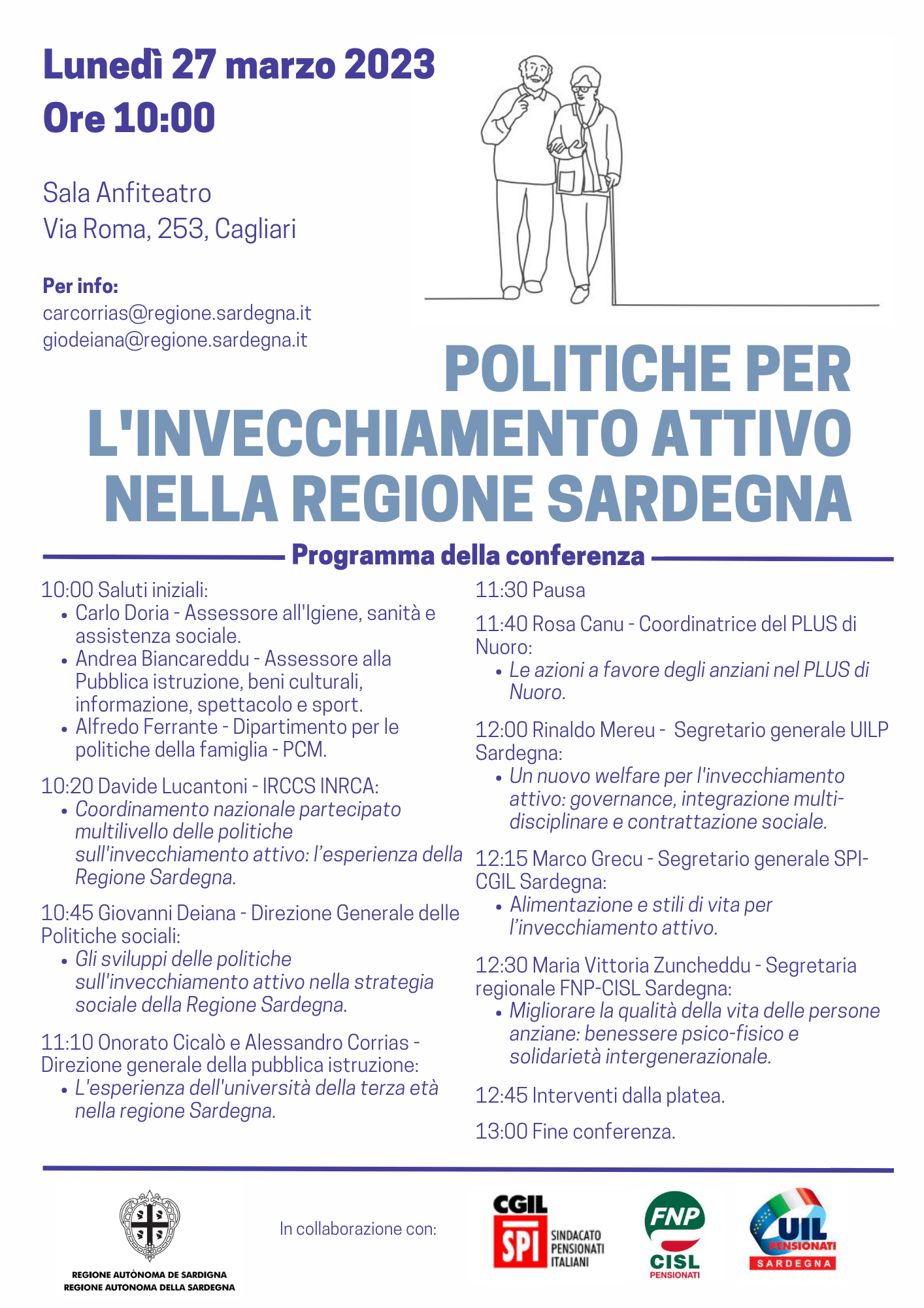 Politiche per l'invecchiamento attivo nella Regione Sardegna